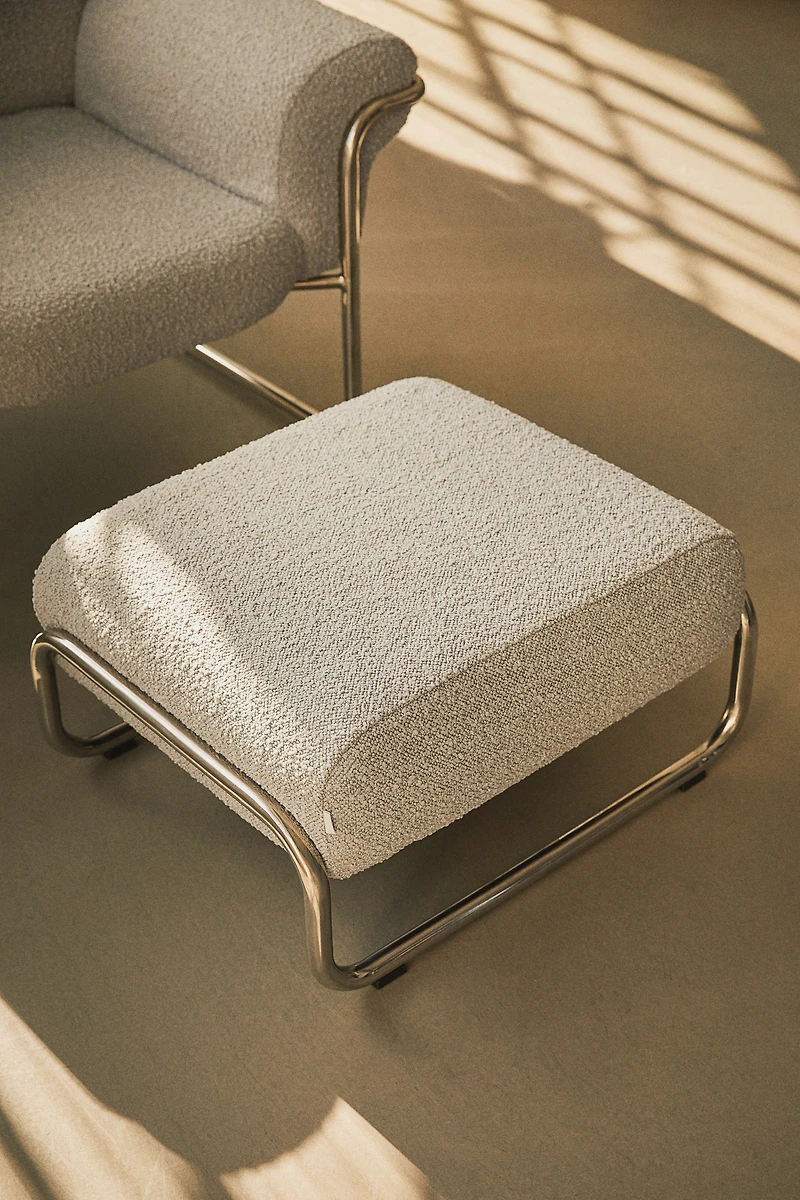 Repose-pieds en bouclette