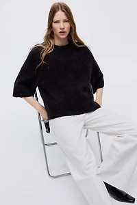 Chandail en alpaga mélangé