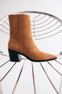 Bottines à bout pointu