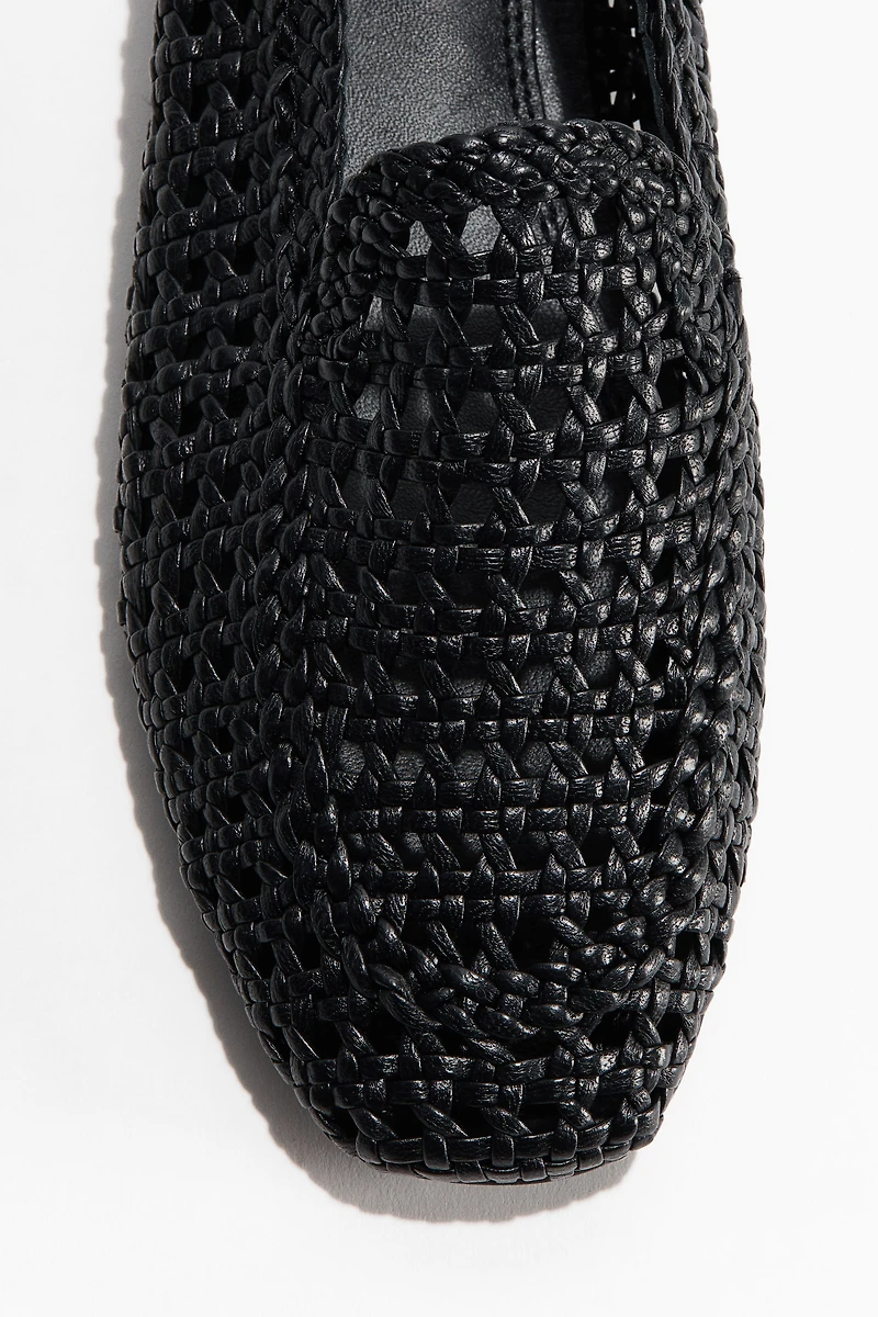 Interwoven Leather Loafers