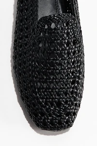 Interwoven Leather Loafers