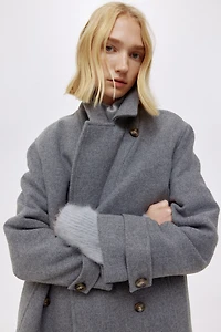 Double-Breasted Coat