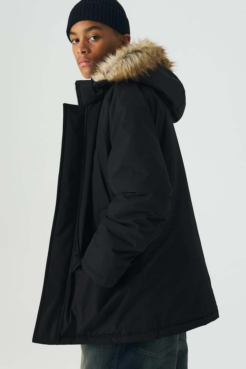 Water-Repellent Padded Parka