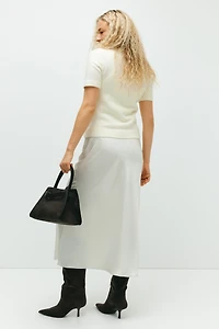 Gilet MAMA avec boutons à strass