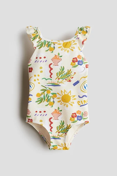 Maillot de bain texturé