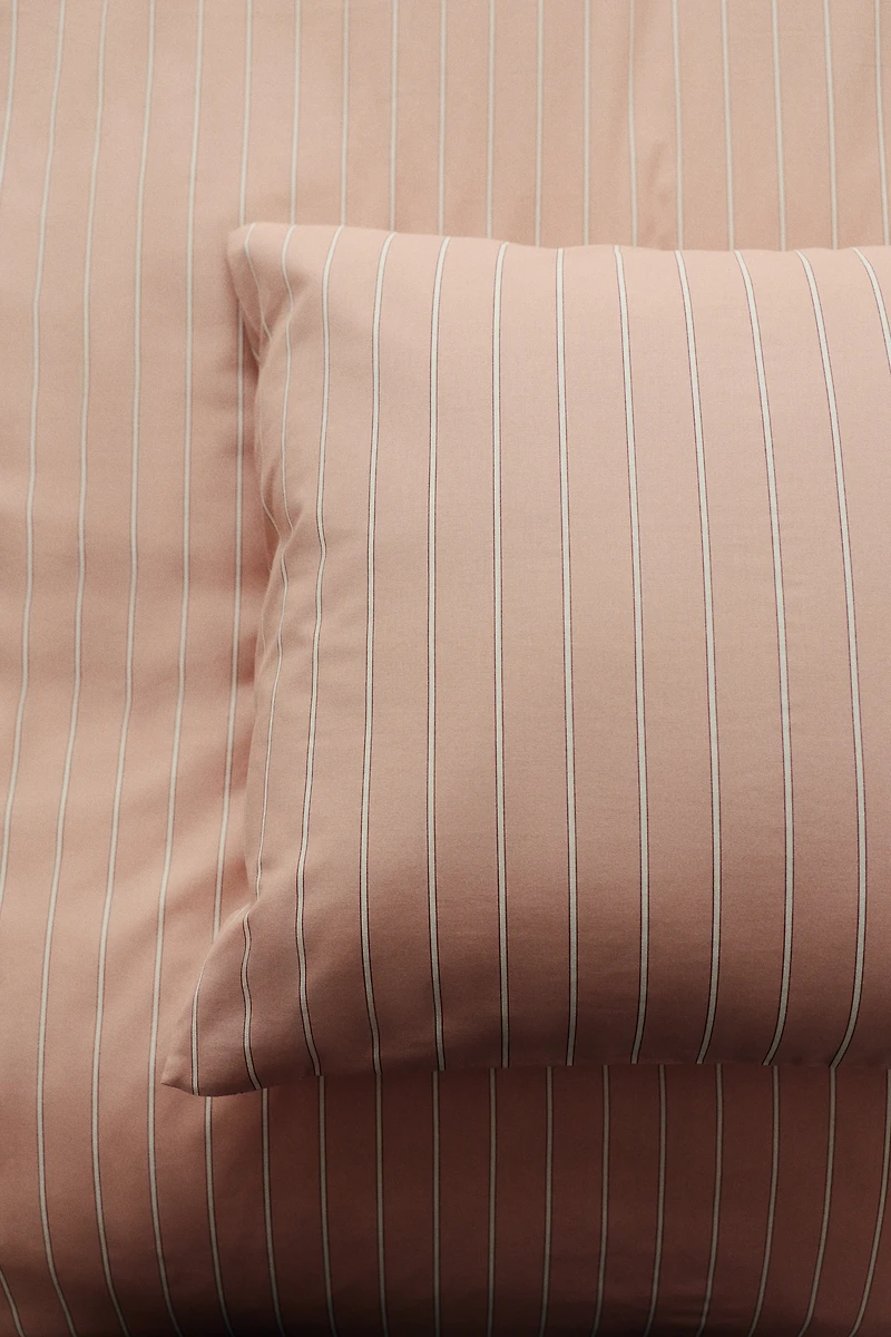 Striped Twin Duvet Cover Set