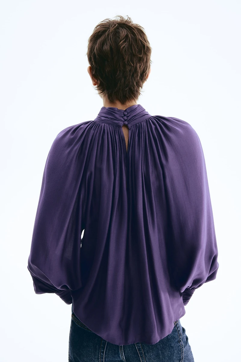 Draped Blouse