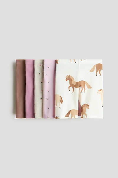 5-Pack Cotton Bike Shorts