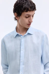 Slim Fit Linen Shirt