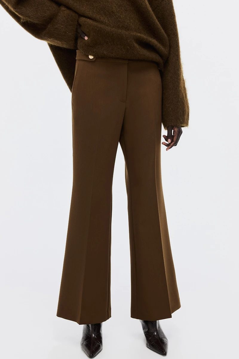 Pantalon sur mesure évasé