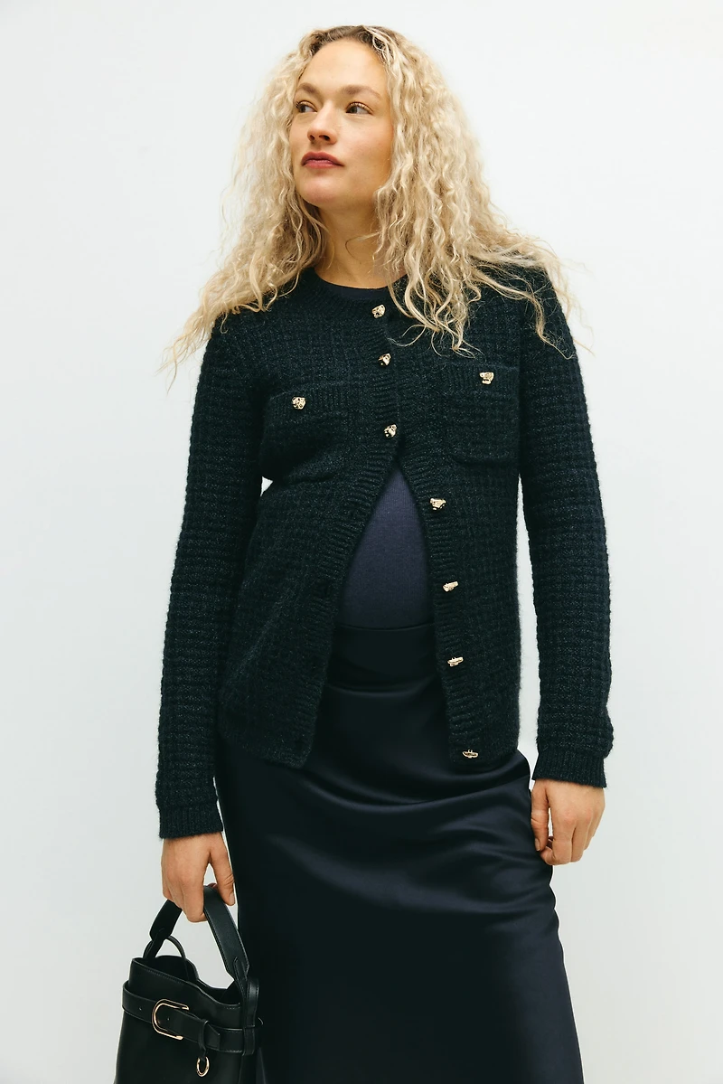 MAMA Chandail en tricot texturé