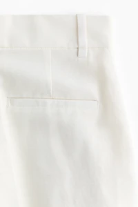 Short chic en lin mélangé