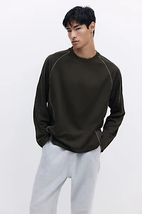 T-shirt ample en filet