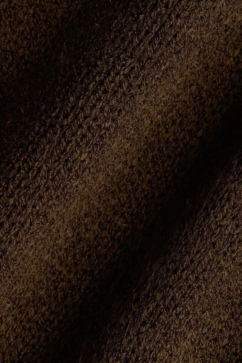 Textured-Knit Cardigan