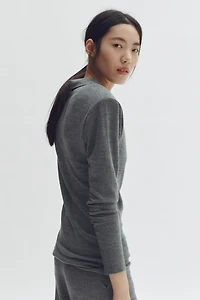 Merino Wool Polo Shirt