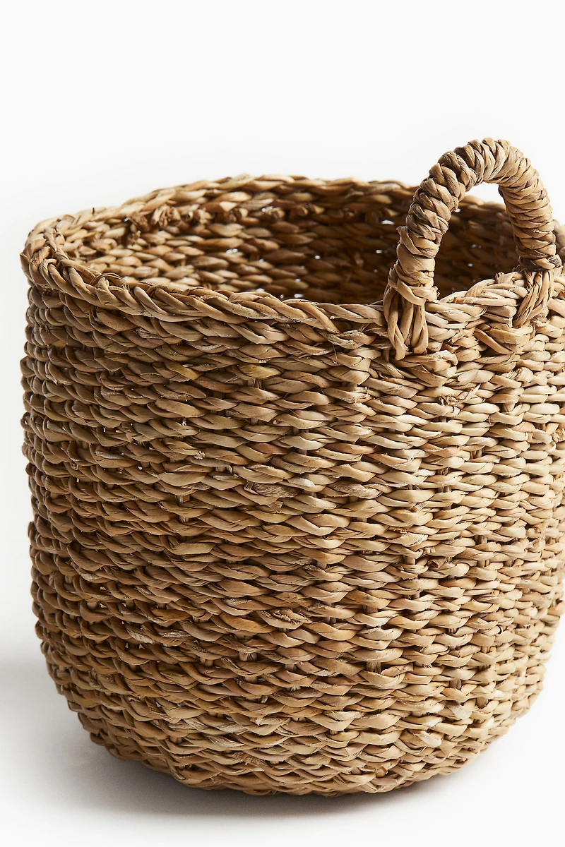 Small Seagrass Wall Storage Basket