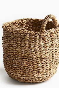 Small Seagrass Wall Storage Basket