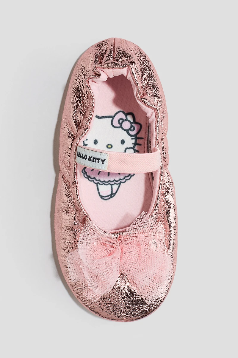 Shimmery Ballet Shoes