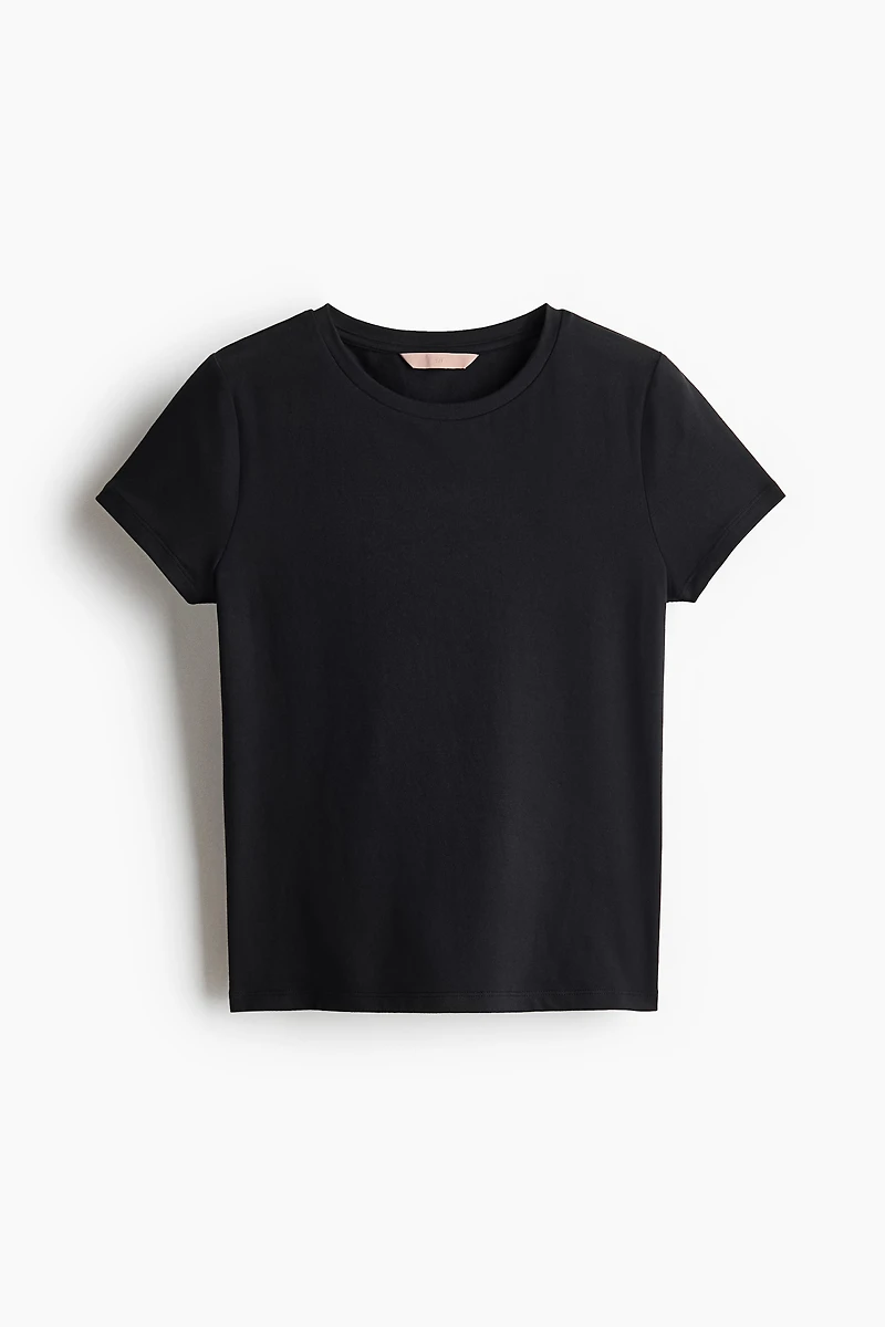 T-shirt en jersey brossé