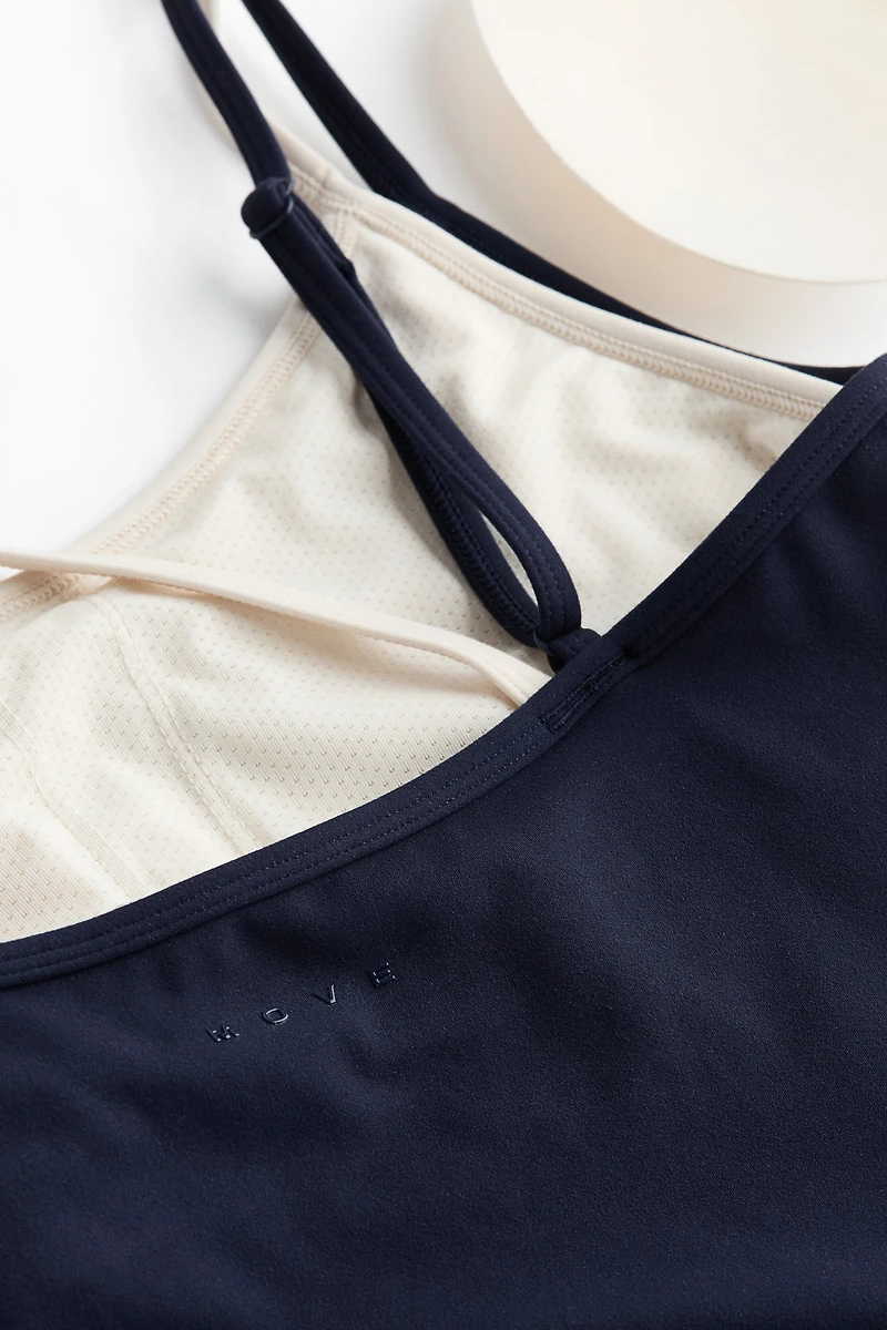 Haut sport avec soutien-gorge intégré SoftMove🅪