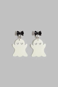 Boucles d'oreilles à pincer avec pendentif