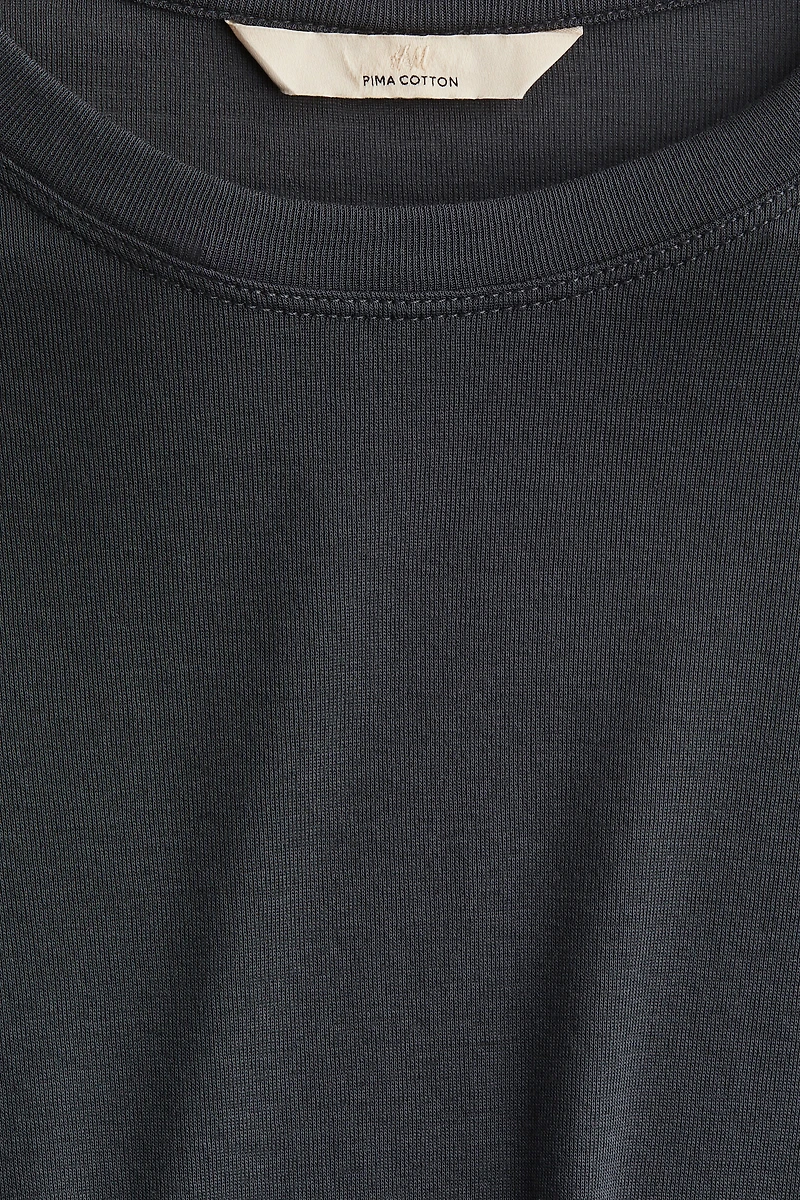 Pima Cotton Jersey Top