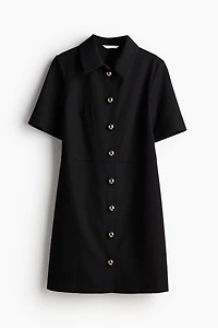 Twill Shirt Dress