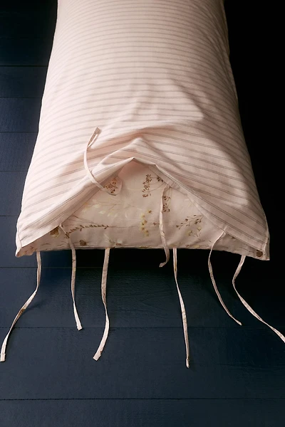 Lot de 2 taies d'oreiller fleuries