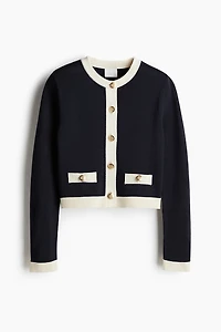 Fine-Knit Cardigan