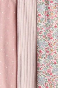 3-pack Pajama Jumpsuits with Zipper