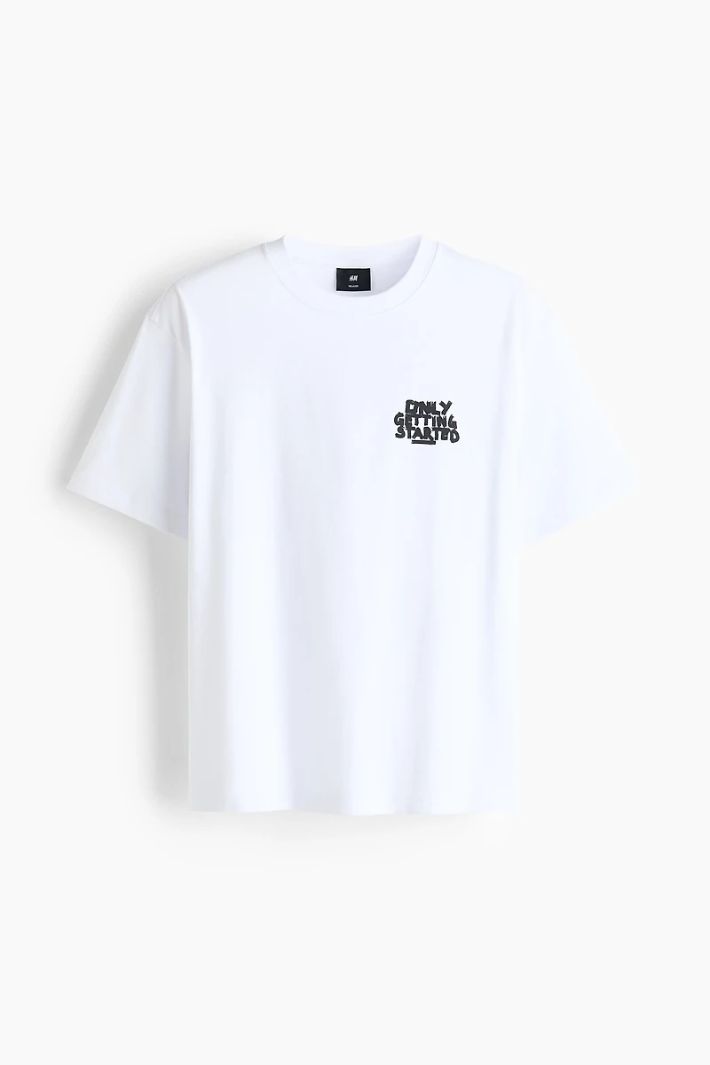 Loose Fit Printed T-shirt