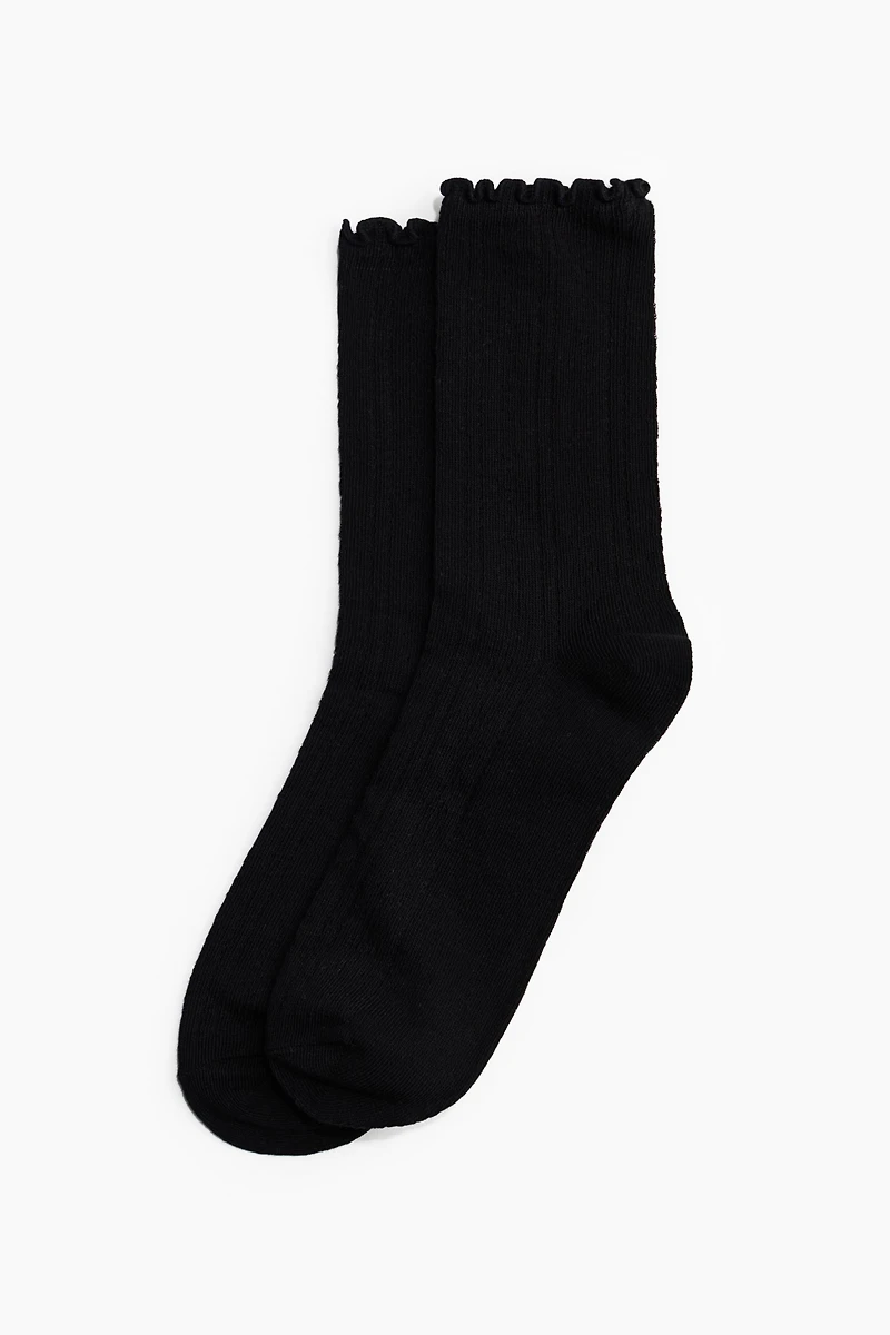 3-pack Pointelle-Knit Socks