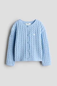 Cable-Knit Cardigan