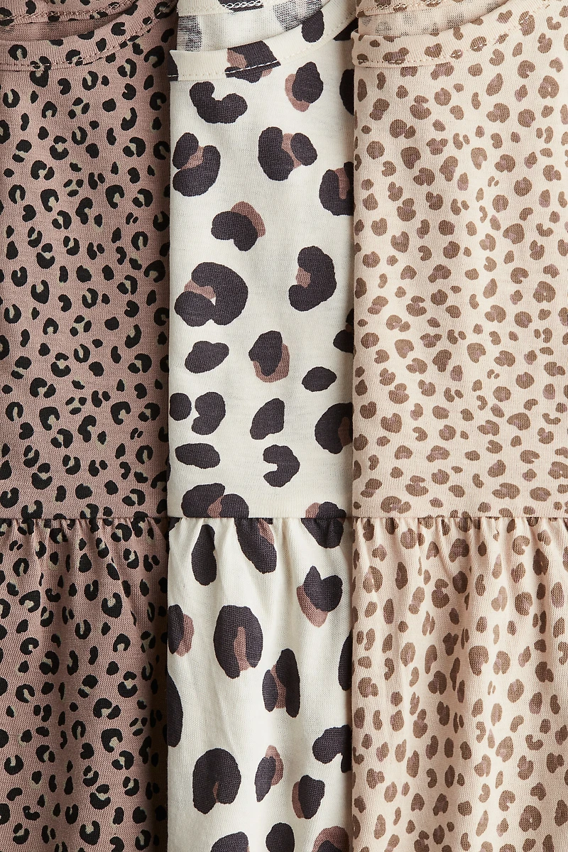 3-pack Printed Cotton Dresses