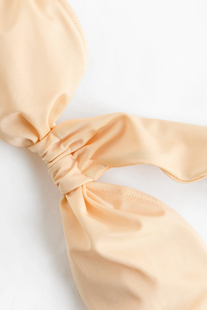 Padded One-Shoulder Bikini Top