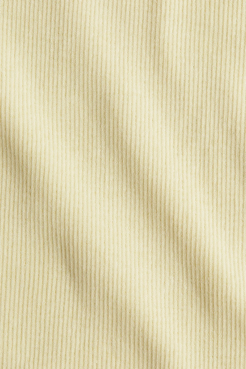 Ribbed Cotton Tank Top