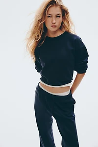 Wide-leg Joggers