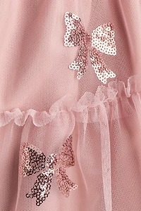 Dress with Tulle Skirt