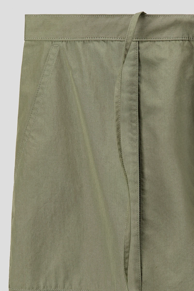Pantalon cargo ample