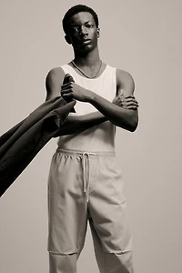 Pantalon Coupe Flottante en sergé