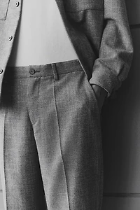 Regular-Fit Tailored Pants