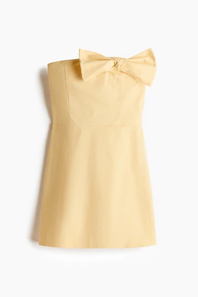Robe bandeau avec boucle