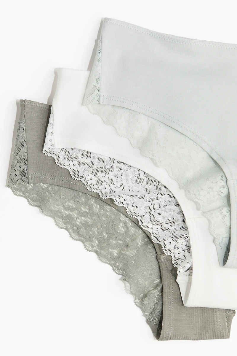 Lot de 5 culottes taille basse