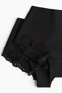 Lot de 2 culottes en microfibre