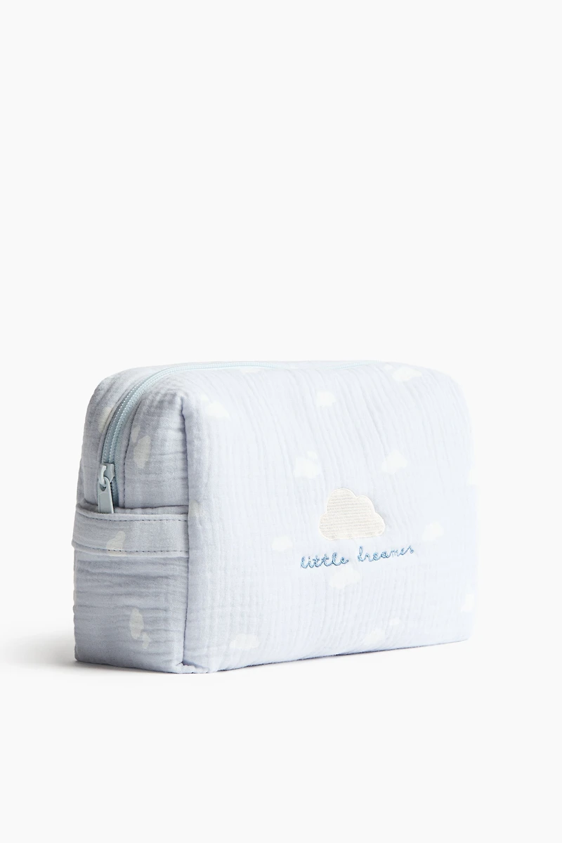 Cotton Muslin Diaper Bag