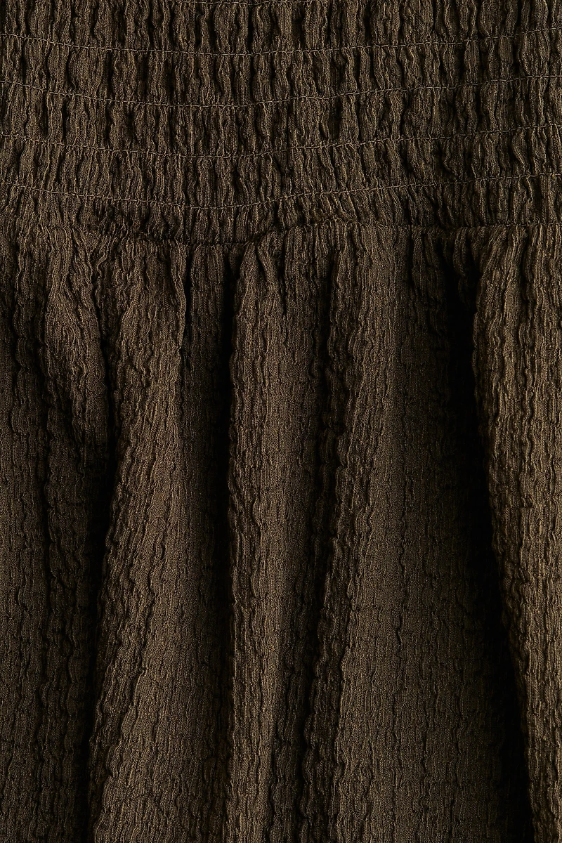 Smocked Bandeau Dress