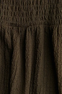 Smocked Bandeau Dress