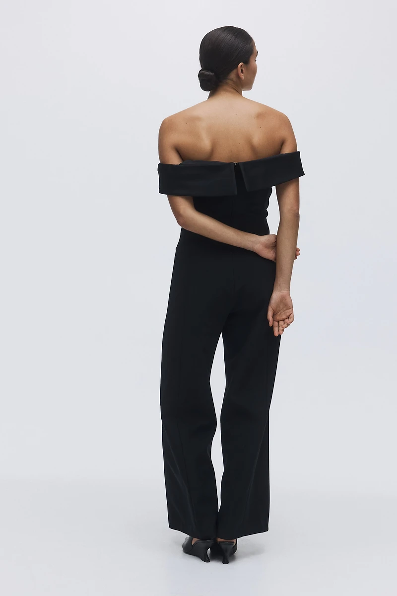 Off-the-Shoulder Jumpsuit