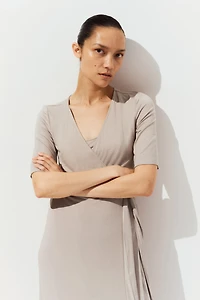 Robe d'allaitement MAMA croisée