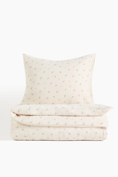 Muslin Duvet Cover Set